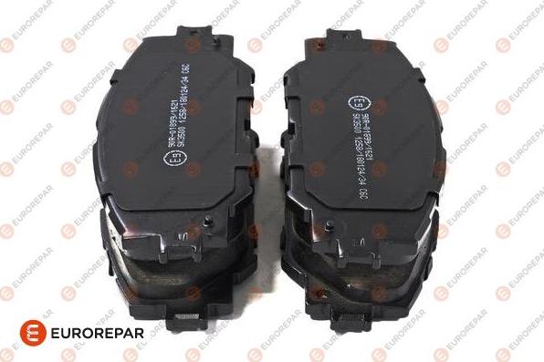 EUROREPAR 1635135880 - Тормозные колодки, дисковые, комплект autospares.lv