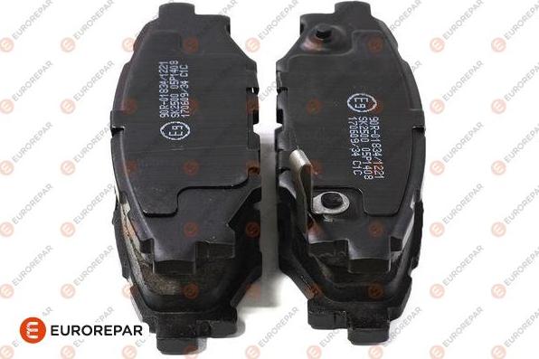 EUROREPAR 1635138580 - Тормозные колодки, дисковые, комплект autospares.lv