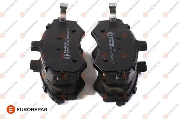 EUROREPAR 1635137580 - Тормозные колодки, дисковые, комплект autospares.lv