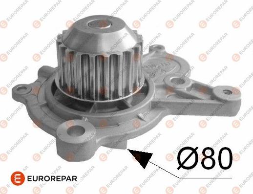 EUROREPAR 1635178780 - Водяной насос autospares.lv