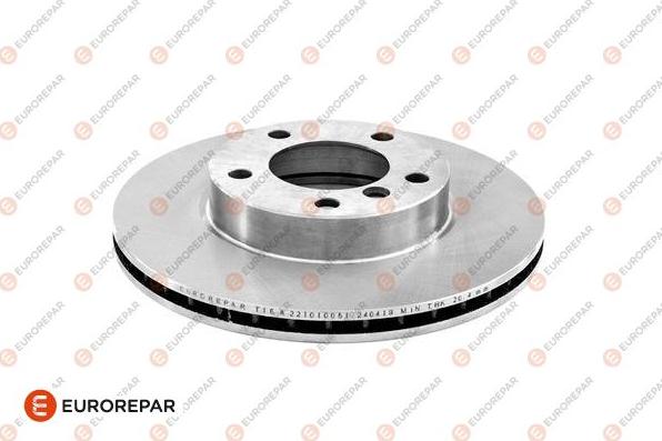 EUROREPAR 1636913180 - Тормозной диск autospares.lv