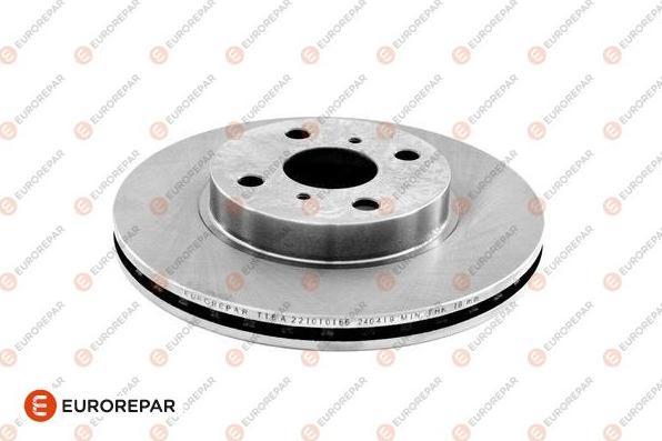 EUROREPAR 1636924680 - Тормозной диск autospares.lv