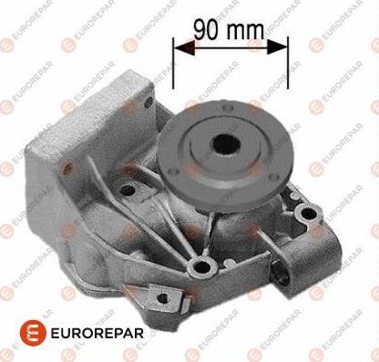 EUROREPAR 1637173380 - Водяной насос autospares.lv