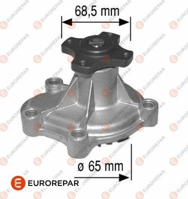 EUROREPAR 1637177780 - Водяной насос autospares.lv