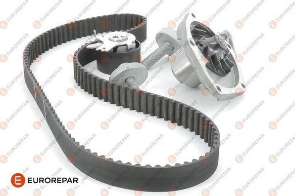 EUROREPAR 1624231380 - Водяной насос + комплект зубчатого ремня ГРМ autospares.lv