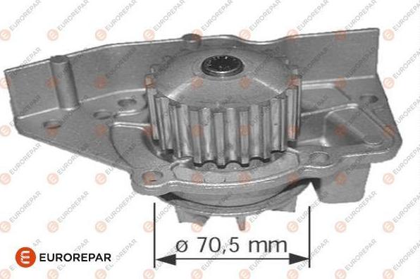 EUROREPAR 1623096080 - Водяной насос autospares.lv