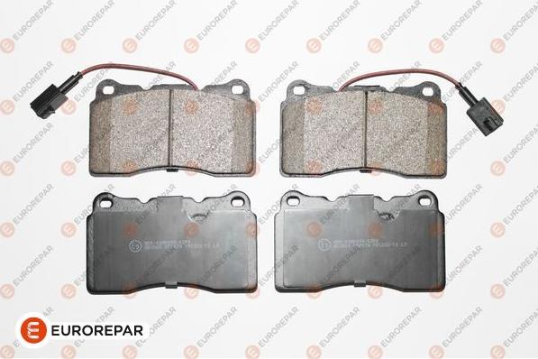 EUROREPAR 1623060780 - Тормозные колодки, дисковые, комплект autospares.lv