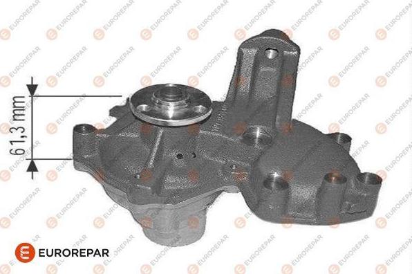 EUROREPAR 1623112480 - Водяной насос autospares.lv