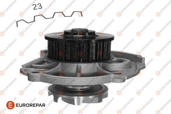 EUROREPAR 1623112080 - Водяной насос autospares.lv