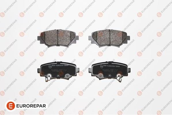 EUROREPAR 1675991180 - Тормозные колодки, дисковые, комплект autospares.lv