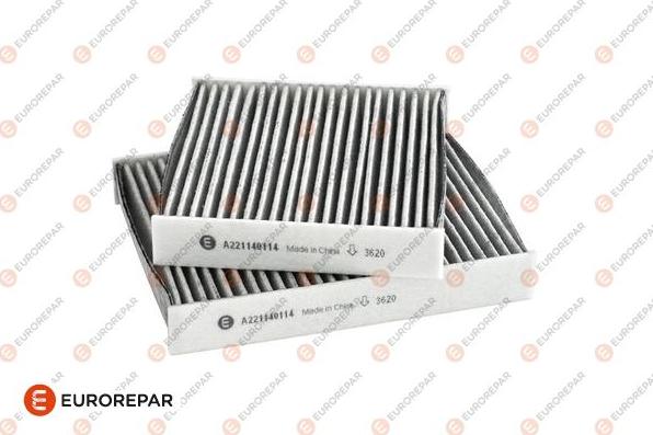 EUROREPAR 1673218580 - Фильтр воздуха в салоне autospares.lv