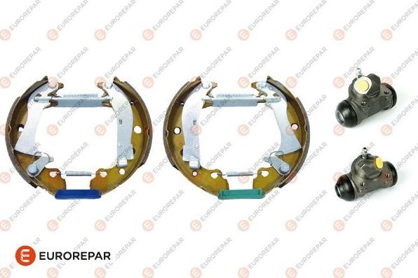 EUROREPAR E170002 - Комплект тормозных колодок, барабанные autospares.lv