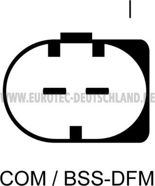 Eurotec 12090552 - Генератор autospares.lv