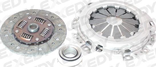 Exedy DWK2004 - Комплект сцепления autospares.lv