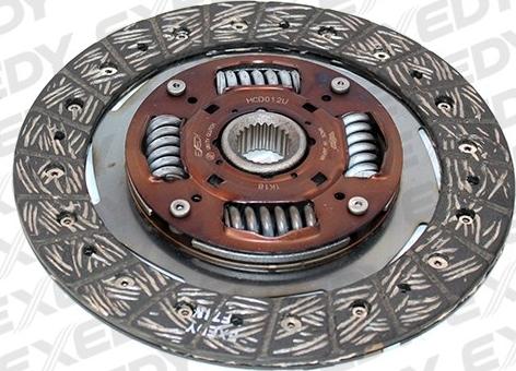 Exedy HCD012U - Диск сцепления, фрикцион autospares.lv