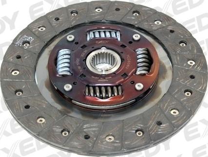 Exedy HCD806U - Диск сцепления, фрикцион autospares.lv