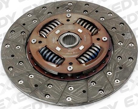 Exedy ISD141U - Диск сцепления, фрикцион autospares.lv