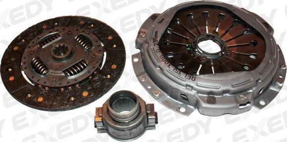 Exedy IVK2007 - Комплект сцепления autospares.lv