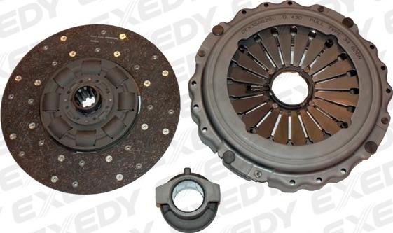 Exedy IVK2022 - Комплект сцепления autospares.lv