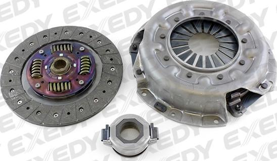 Exedy NSK2047 - Комплект сцепления autospares.lv