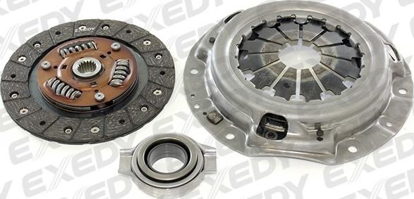 Exedy NSK2066 - Комплект сцепления autospares.lv