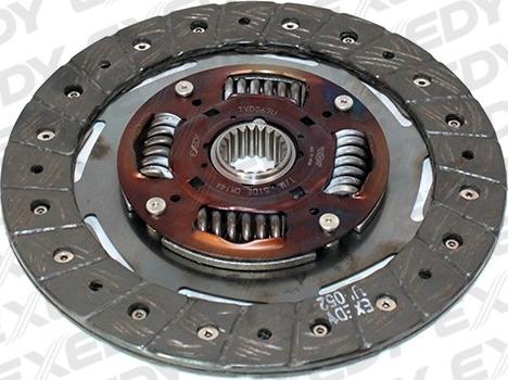 Exedy TYD067U - Диск сцепления, фрикцион autospares.lv