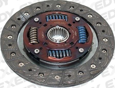 Exedy TYD126U - Диск сцепления, фрикцион autospares.lv