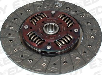 Exedy TYD123U - Диск сцепления, фрикцион autospares.lv