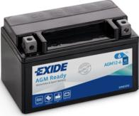 Exide AGM12-6 - Стартерная аккумуляторная батарея, АКБ autospares.lv