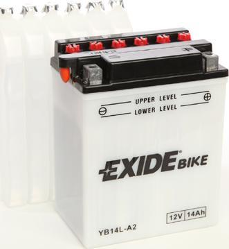 Exide EB14L-A2 - Стартерная аккумуляторная батарея, АКБ autospares.lv
