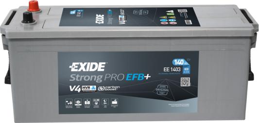 Exide EE1403 - Стартерная аккумуляторная батарея, АКБ autospares.lv