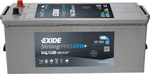 Exide EE1853 - Стартерная аккумуляторная батарея, АКБ autospares.lv