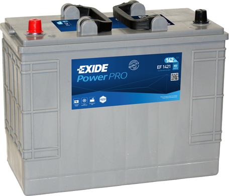 Exide EF1421 - Стартерная аккумуляторная батарея, АКБ autospares.lv