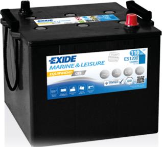 Exide ES1200 - Стартерная аккумуляторная батарея, АКБ autospares.lv