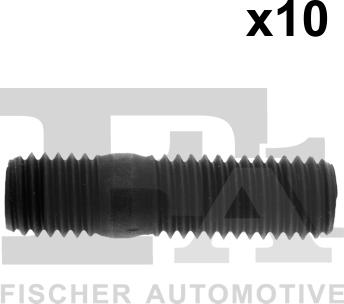 FA1 985-939-81025.10 - Болт, выпускной коллектор autospares.lv