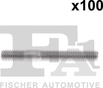 FA1 985-06-003.100 - Болт, выпускной коллектор autospares.lv