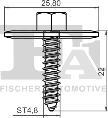 FA1 14-70003.5 - Защита двигателя / поддона двигателя autospares.lv