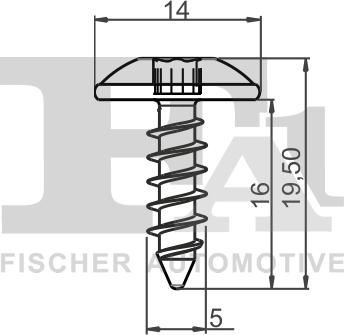 FA1 11-70002.5 - Болт autospares.lv