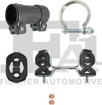 FA1 CC210993 - Монтажный комплект, сажевый / частичный фильтр autospares.lv