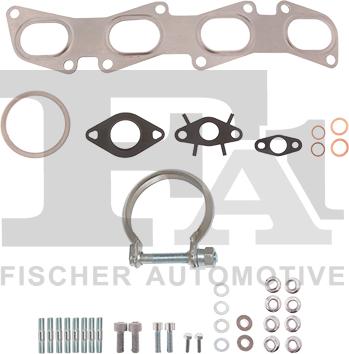 FA1 KT540100 - Установочный комплект, турбокомпрессор autospares.lv