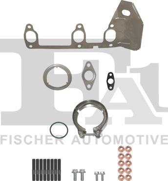 FA1 KT110480 - Установочный комплект, турбокомпрессор autospares.lv