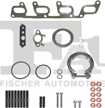 FA1 KT110590 - Установочный комплект, турбокомпрессор autospares.lv