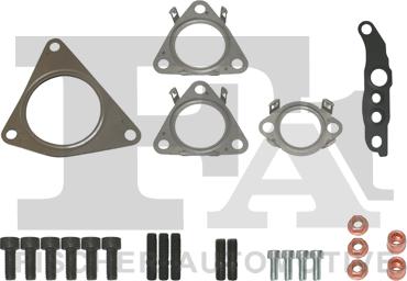 FA1 KT110800 - Установочный комплект, турбокомпрессор autospares.lv