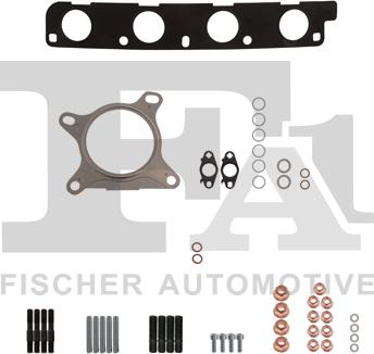 FA1 KT111860 - Установочный комплект, турбокомпрессор autospares.lv