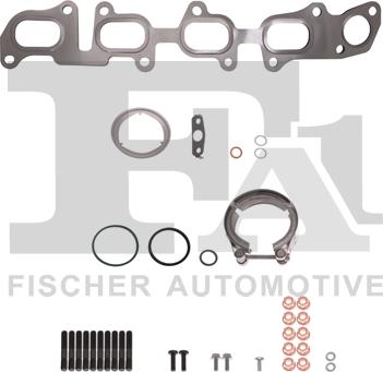 FA1 KT111390 - Установочный комплект, турбокомпрессор autospares.lv