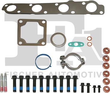 FA1 KT130180 - Установочный комплект, турбокомпрессор autospares.lv