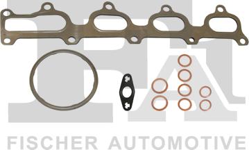 FA1 KT120010E - Установочный комплект, турбокомпрессор autospares.lv