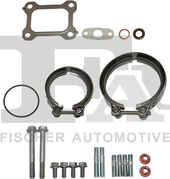 FA1 KT821010 - Установочный комплект, турбокомпрессор autospares.lv