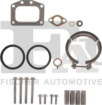 FA1 KT821830 - Установочный комплект, турбокомпрессор autospares.lv