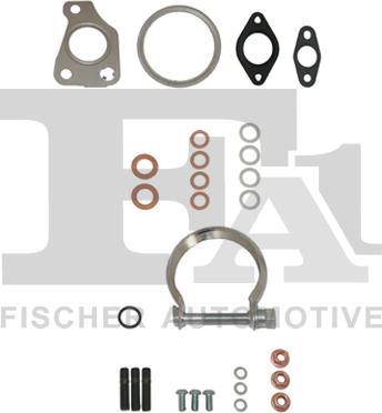 FA1 KT330230 - Установочный комплект, турбокомпрессор autospares.lv